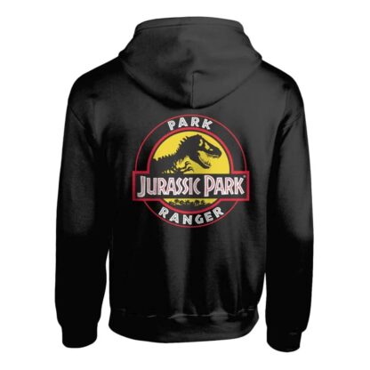 Jurassic Park Kapuzenpullover mit Reißverschluß Park Ranger – Bild 2