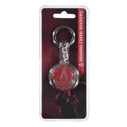 Assassin´s Creed Shadows Metall Schlüsselanhänger Logo Round – Bild 3