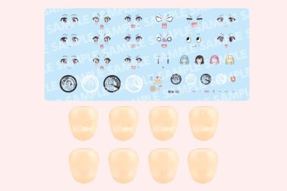 Sousai Shojo Teien Model Kit Zubehör-Set 1/10 Customized Face & Decal Set Vol. 5 Designed by Raguhonoerika For Madoka Yuki A – Bild 16