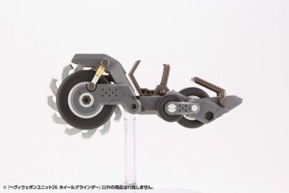 Kotobukiya M.S.G. Model Kit Zubehör-Set Heavy Weapon Unit 26 Wheel Grinder 15 cm – Bild 5