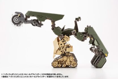 Kotobukiya M.S.G. Model Kit Zubehör-Set Heavy Weapon Unit 26 Wheel Grinder 15 cm – Bild 19