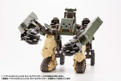 Kotobukiya M.S.G. Model Kit Zubehör-Set Heavy Weapon Unit 26 Wheel Grinder 15 cm – Bild 21