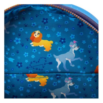 Disney by Loungefly Mini Rucksack 70th Anniversary Lady and the Tramp – Bild 4