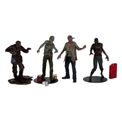 The Walking Dead Actionfiguren 4er-Pack Walkers 13 cm