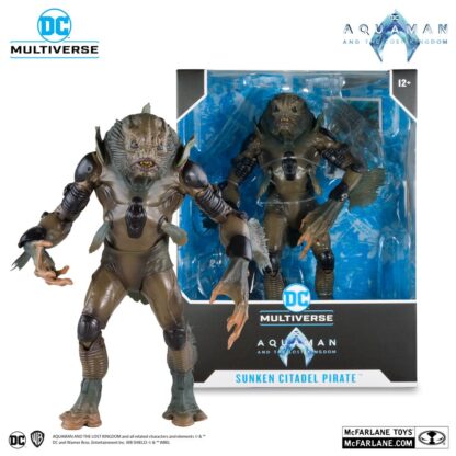 Aquaman and the Lost Kingdom DC Multiverse Megafig Actionfigur Sunken Citadel Pirate 30 cm – Bild 2