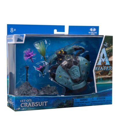 Avatar: The Way of Water Deluxe Medium Actionfiguren CET-OPS Crabsuit – Bild 7