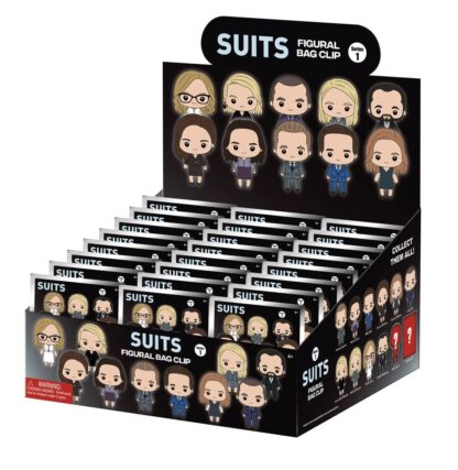 Suits 3D PVC-Taschenanhänger Series 1 Display (24) – Bild 3