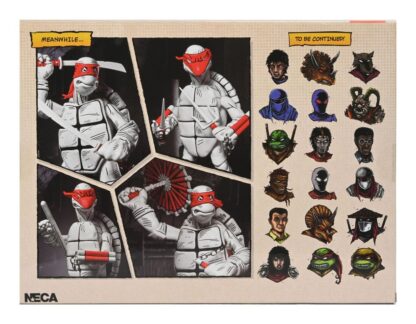 Teenage Mutant Ninja Turtles (Mirage Comics) Actionfiguren 2er-Pack Black and White First Turtles 18 cm – Bild 2