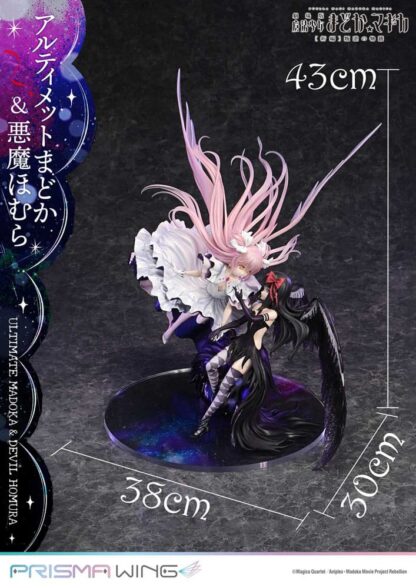 Puella Magi Madoka Magica The Movie Rebellion Prisma Wing PVC Statue 1/7 Ultimate Madoka & Devil Homura 43 cm – Bild 4