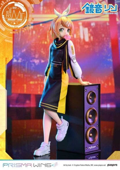 Vocaloid Piapro Characters Prisma Wing PVC Statue 1/7 Kagamine Rin (Art by lack) 21 cm – Bild 9