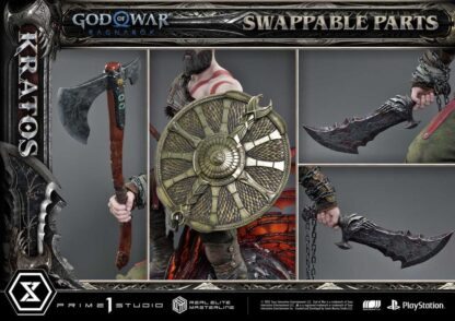 God of War: Ragnarok Real Elite Masterline Series Statue 1/3 Kratos 95 cm – Bild 6