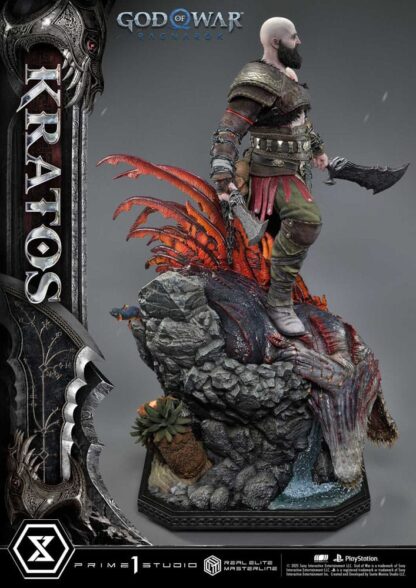 God of War: Ragnarok Real Elite Masterline Series Statue 1/3 Kratos 95 cm – Bild 13