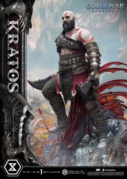 God of War: Ragnarok Real Elite Masterline Series Statue 1/3 Kratos 95 cm – Bild 20