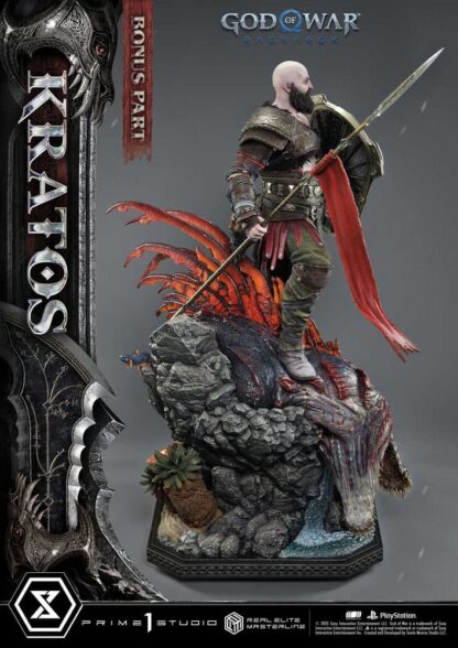 God of War: Ragnarok Real Elite Masterline Series Statue 1/3 Kratos Ultimate Bonus Version 95 cm – Bild 6