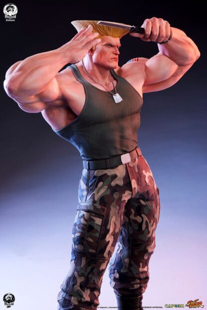 Street Fighter 6 PVC Statue 1/4 Guile Deluxe Edition 50 cm – Bild 4