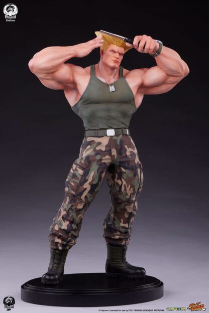 Street Fighter 6 PVC Statue 1/4 Guile Deluxe Edition 50 cm – Bild 5