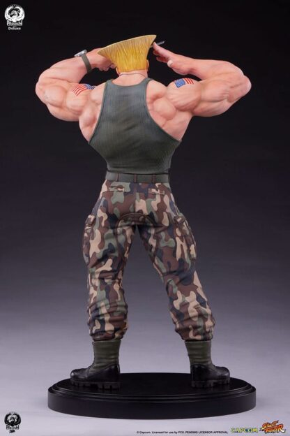 Street Fighter 6 PVC Statue 1/4 Guile Deluxe Edition 50 cm – Bild 8