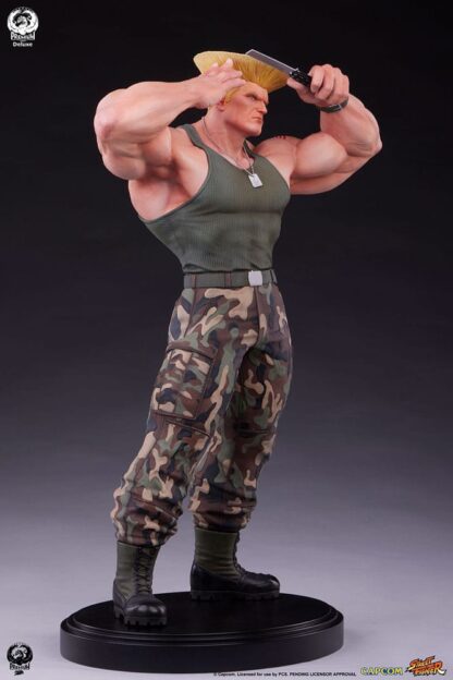 Street Fighter 6 PVC Statue 1/4 Guile Deluxe Edition 50 cm – Bild 10