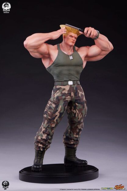 Street Fighter 6 PVC Statue 1/4 Guile Deluxe Edition 50 cm – Bild 11