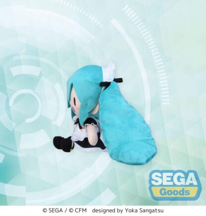 Hatsune Miku Project Diva Arcade Fuwa Petit Mini Plüschfigur Hatsune Miku Maid Ver. (EX) 16 cm – Bild 2