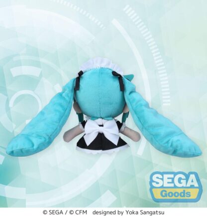 Hatsune Miku Project Diva Arcade Fuwa Petit Mini Plüschfigur Hatsune Miku Maid Ver. (EX) 16 cm – Bild 4