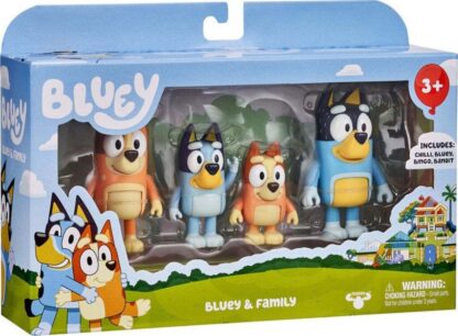 Bluey: Family 4 Piece Figure Set – Bild 3