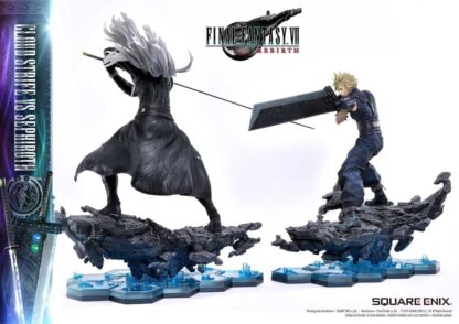 Final Fantasy VII Rebirth Masterline Statuen 2er-Pack 1/4 Cloud Strife vs Sephiroth 69 cm – Bild 3