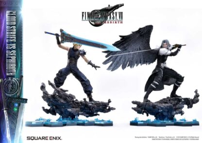 Final Fantasy VII Rebirth Masterline Statuen 2er-Pack 1/4 Cloud Strife vs Sephiroth 69 cm – Bild 4