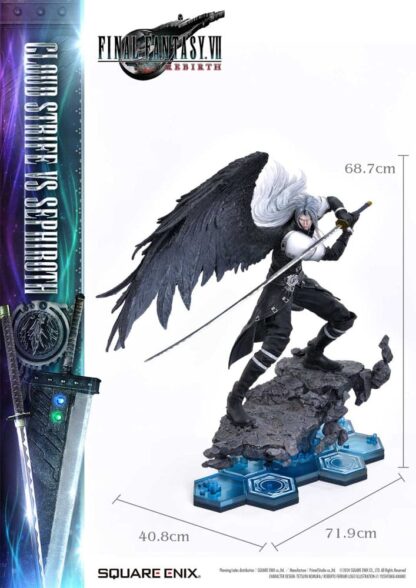 Final Fantasy VII Rebirth Masterline Statuen 2er-Pack 1/4 Cloud Strife vs Sephiroth 69 cm – Bild 11