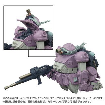 Armored Trooper Votoms Toyrise Actionfigur 1/48 AT Collection 02 Scopedog Melkia Model 17 cm – Bild 6