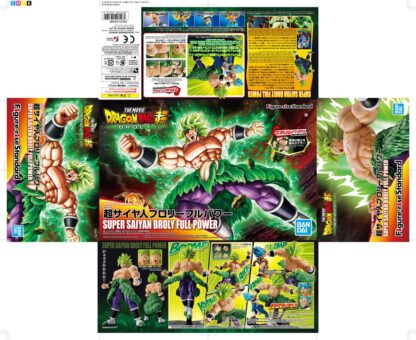 Dragonball Super Figure-rise Standard Plastic Model Kit Super Saiyan Broly Fullpower 15 cm – Bild 6