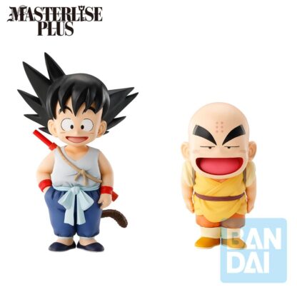 Dragon Ball Ichibansho Masterlise Plus PVC Statues Son Goku & Krillin (Son Goku Training Section) 13 cm