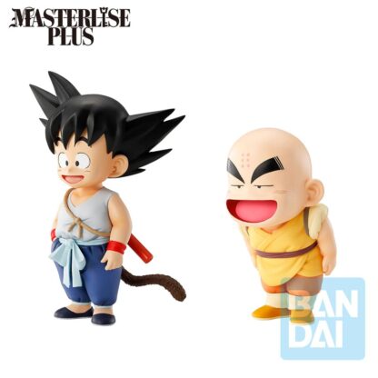 Dragon Ball Ichibansho Masterlise Plus PVC Statues Son Goku & Krillin (Son Goku Training Section) 13 cm – Bild 2