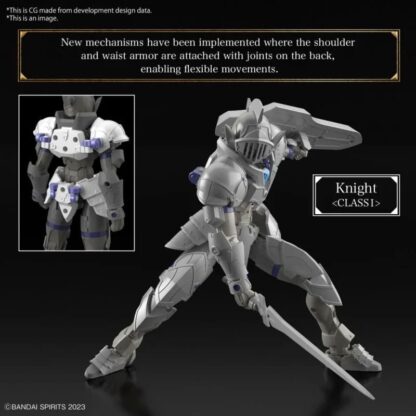 Gundam: 30MF - Liber Knight Model Kit – Bild 4