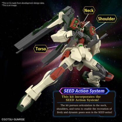 Gundam Seed Freedom: High Grade - Lightning Buster Gundam 1:144 Scale Model Kit - Stark beschädigte Verpackung – Bild 4