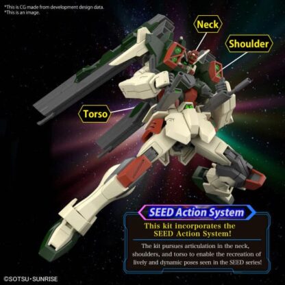Gundam Seed Freedom: High Grade - Lightning Buster Gundam 1:144 Scale Model Kit - Beschädigte Verpackung – Bild 4