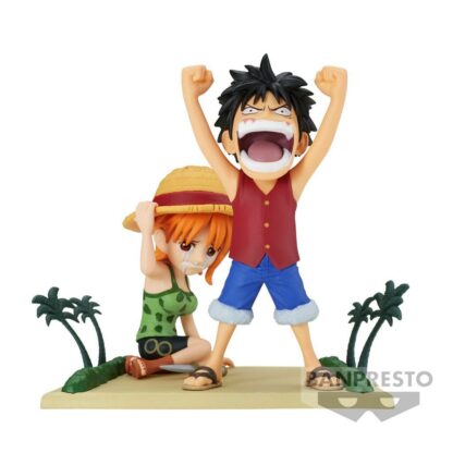 One Piece: WCF Log Stories - Luffy & Nami Figure