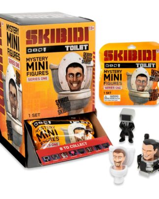 Skibidi Toilet Minifiguren 6 cm Series 1 Display (24)