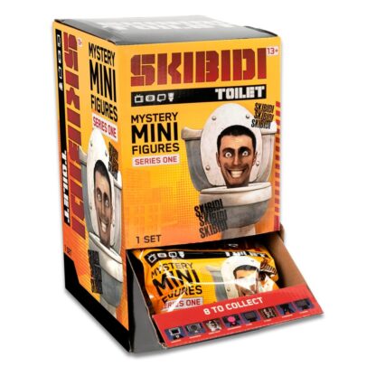 Skibidi Toilet Minifiguren 6 cm Series 1 Display (24) – Bild 3