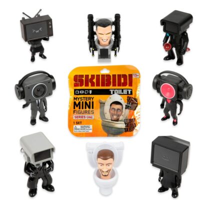 Skibidi Toilet Minifiguren 6 cm Series 1 Display (24) – Bild 5