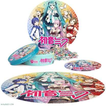 Hatsune Miku Jigsaw Puzzle Rund 500 Teile – Bild 4