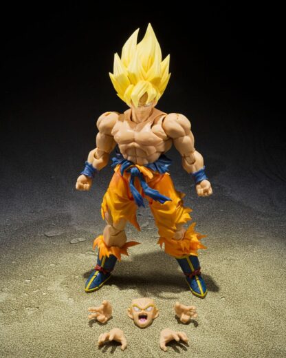 Dragon Ball S.H. Figuarts Actionfigur Super Saiyan Son Goku Legendary Super Saiyan (Best Selection) 15 cm – Bild 5