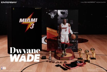 NBA Collection Real Masterpiece Actionfigur 1/6 Dwyane Wade 30 cm - Beschädigte Verpackung – Bild 8