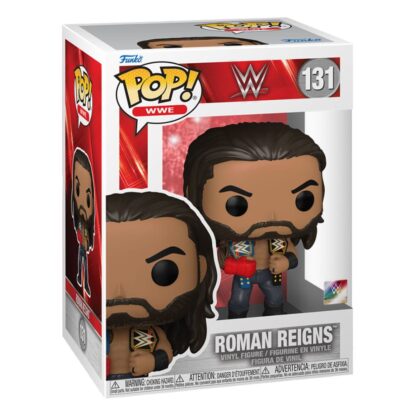 WWE POP! Vinyl Figur Roman Reigns w/Belts 9 cm – Bild 2