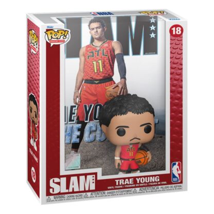 NBA Cover POP! Basketball Vinyl Figur Trae Young (SLAM Magazin) 9 cm - Beschädigte Verpackung – Bild 2