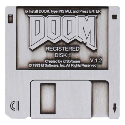 Doom Ansteck-Pin Floppy Disk Limited Edition