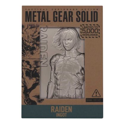 Metal Gear Solid 2 Metallbarren Raiden Limited Edition – Bild 5