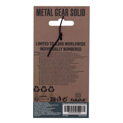 Metal Gear Solid 2 Schlüsselanhänger Limited Edition – Bild 2