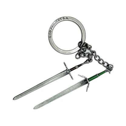 The Witcher III: Wild Hunt Schlüsselanhänger Geralt Two Swords