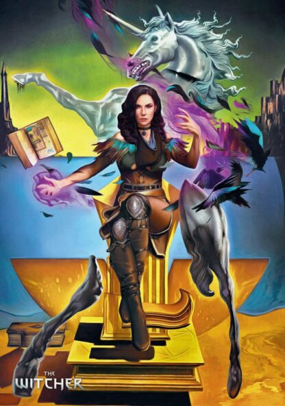 The Witcher III: Wild Hunt Game Art Chronicles Puzzle Yennefer inspired by Salvador Dali  (1000 Teile)